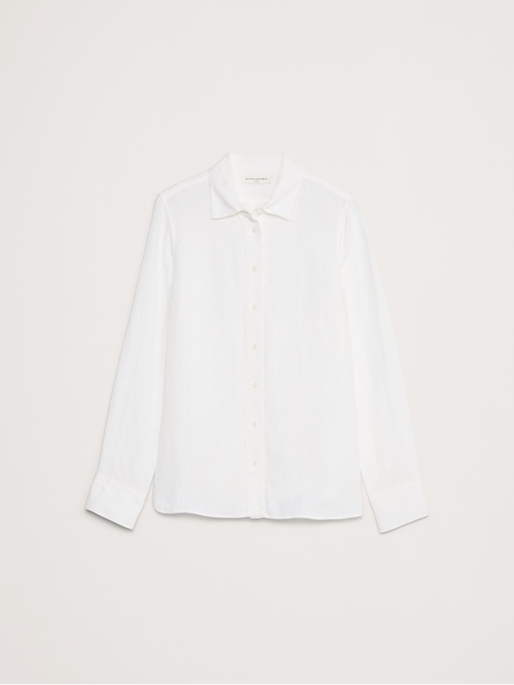 NWT Women’s Banana Republic Long-Sleeve Linen Blend Button-Up Shirt